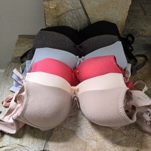 Sofra No-Wire Padded Bras - Set of 6 size 34a